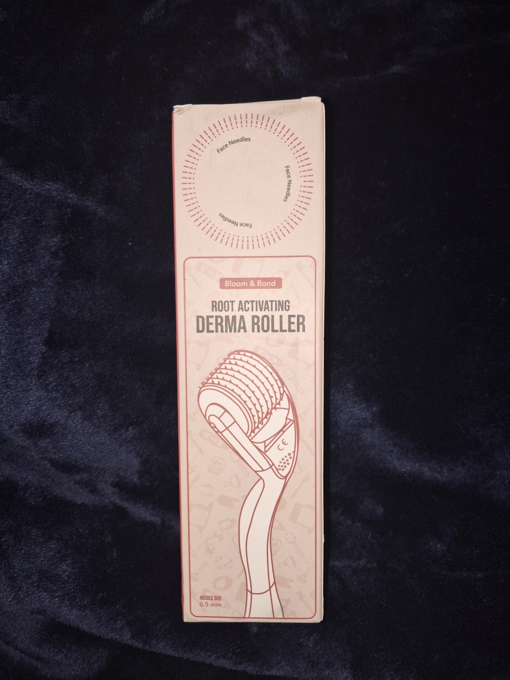 bloom Pink and White Root Activating Derma Roller